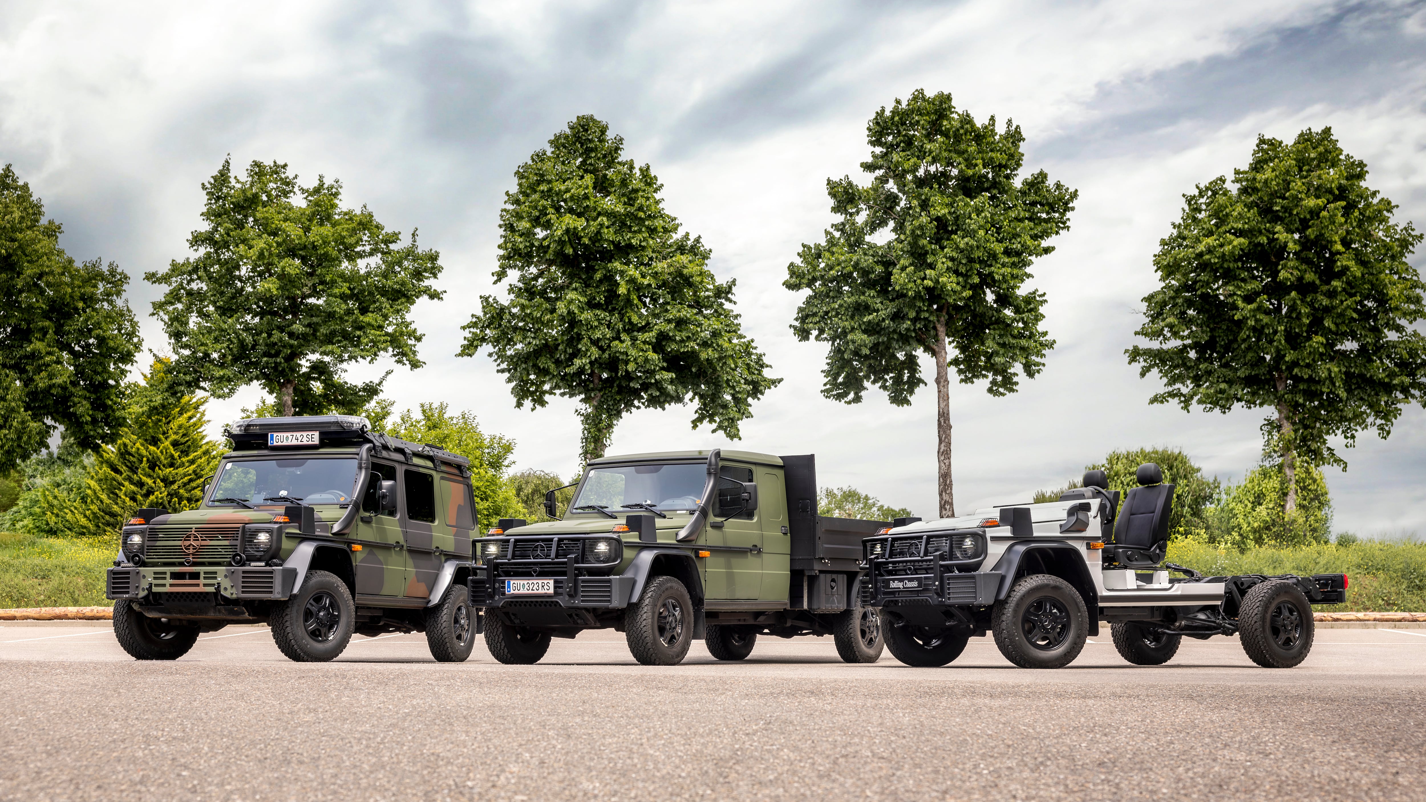 Mercedes-G-Klasse Fahrzeuge für Sicherheits- und Verteidigungszwecke