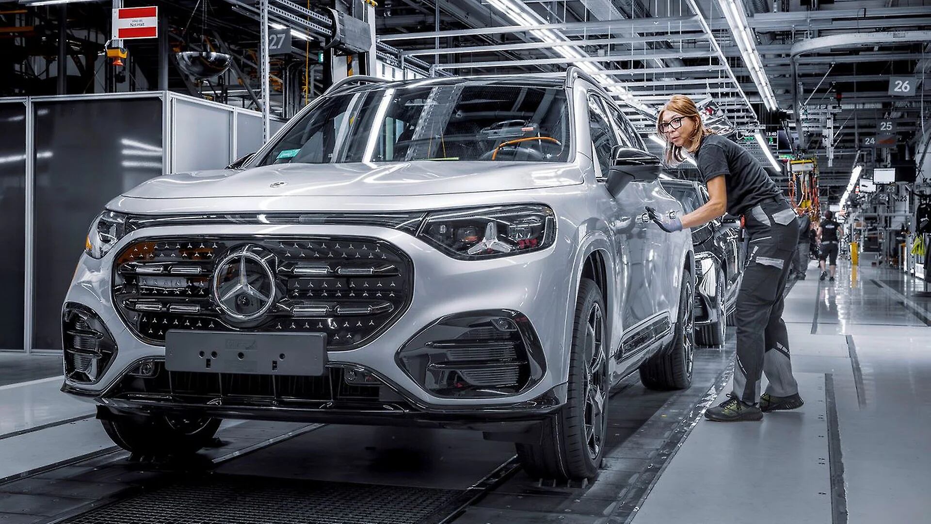 Produktion GLB Mercedes Kecskemet