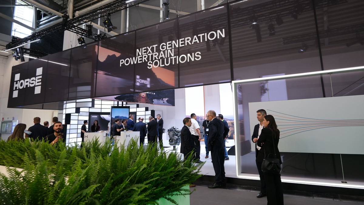 Horse-Powertrain-Stand bei der IAA 2025