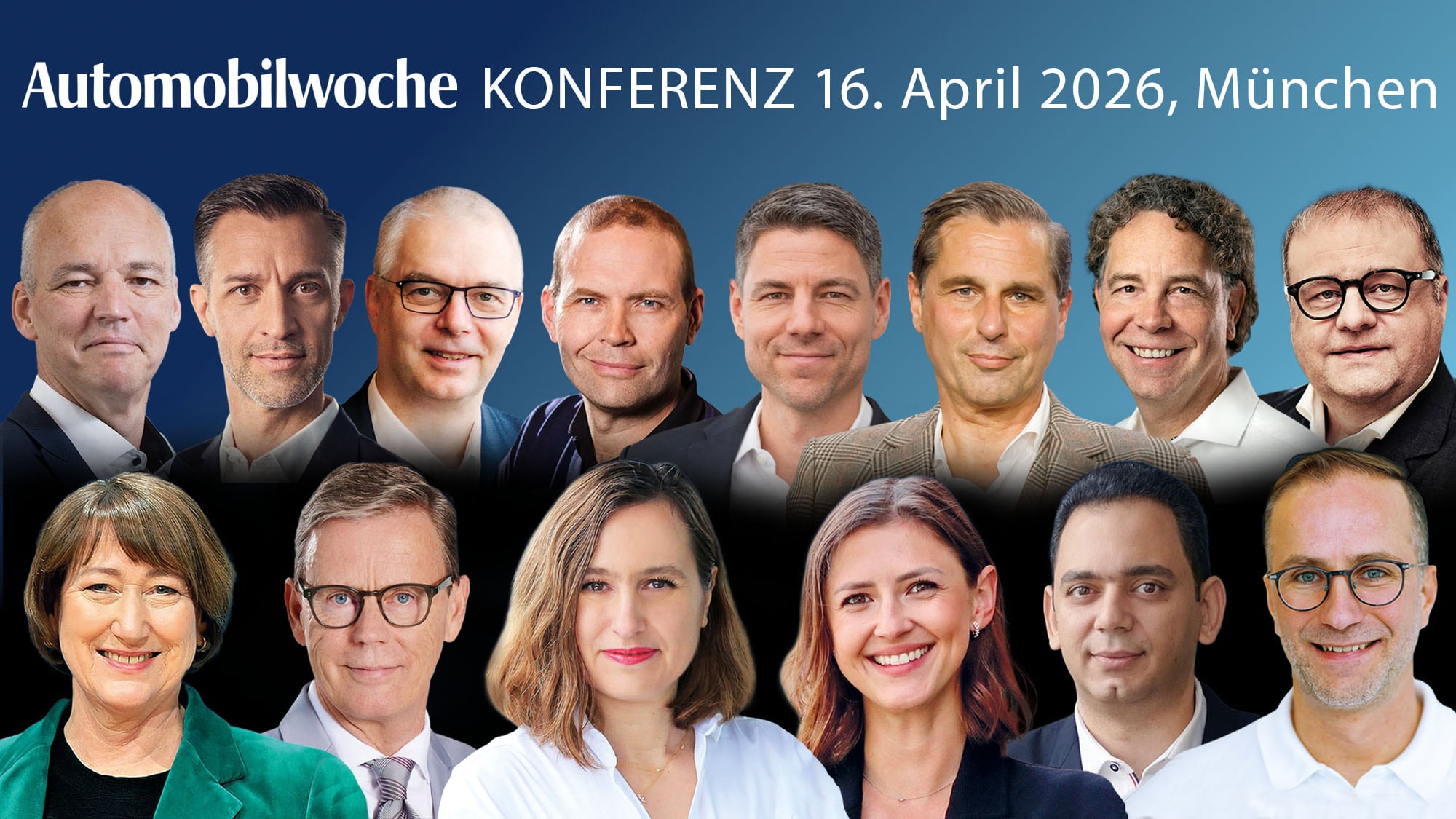 Automobilwoche Konferenz 2026: Das neue Leit-Event für Software, KI und digitale Mobilität