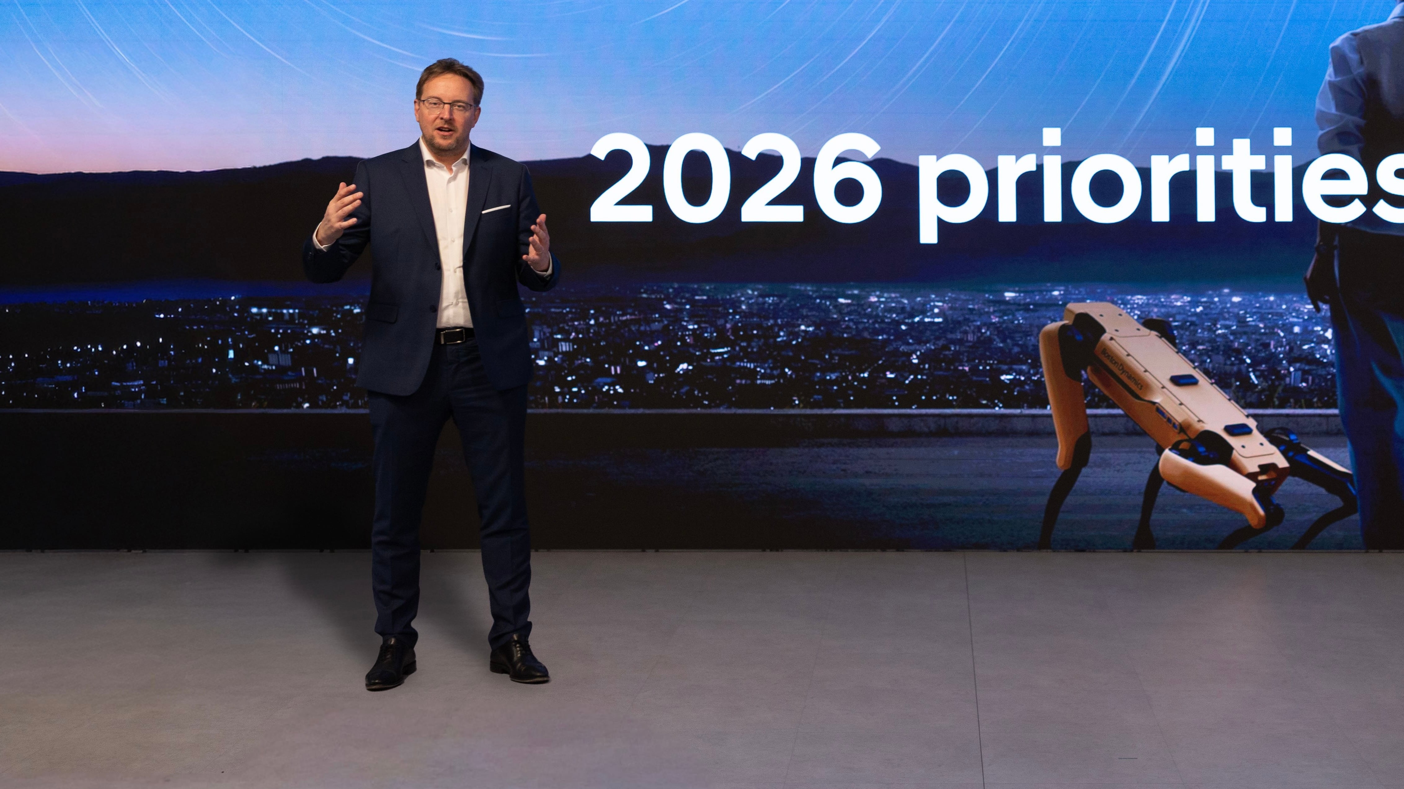 Hyundai Europe CEO Xavier Martinet (Jahrespressekonferenz 2026 in Frankfurt)