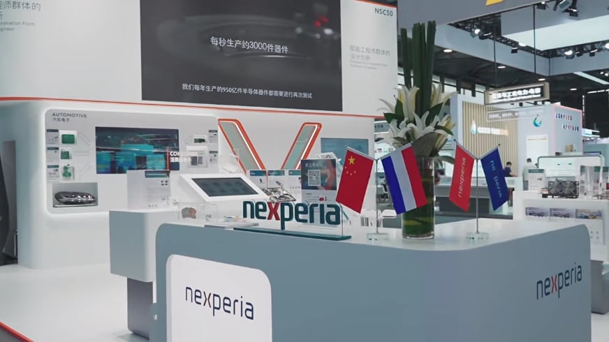a booth at a trade show