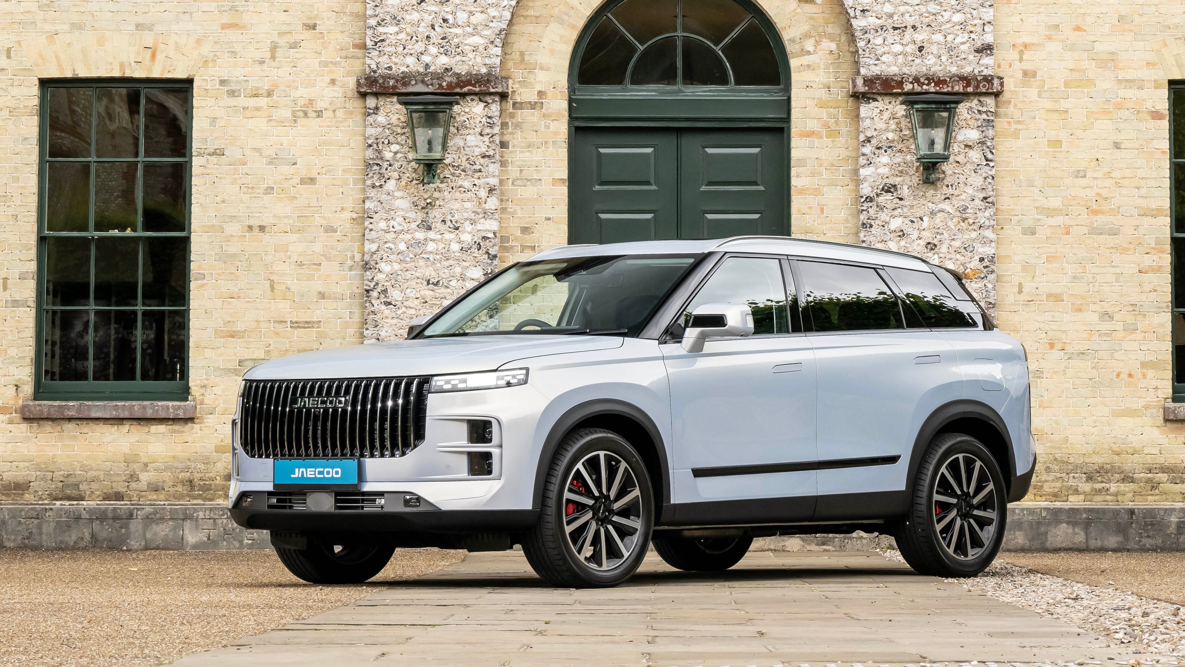 A Jaecoo 7 SUV is pictured at this year's Goodwood show in the U.K.