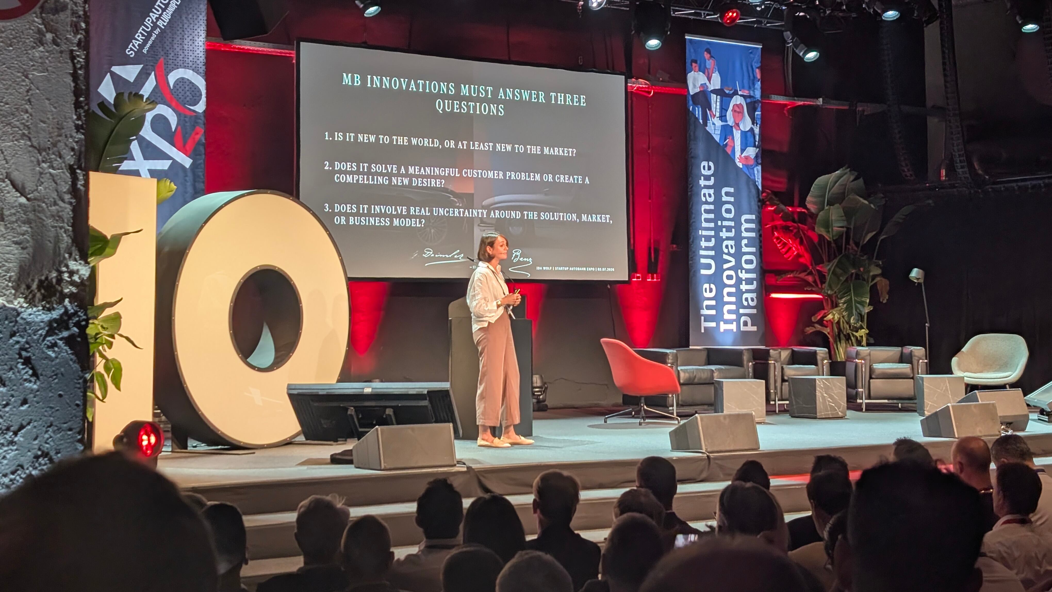 Ida Wolf Mercedes Startup Autobahn